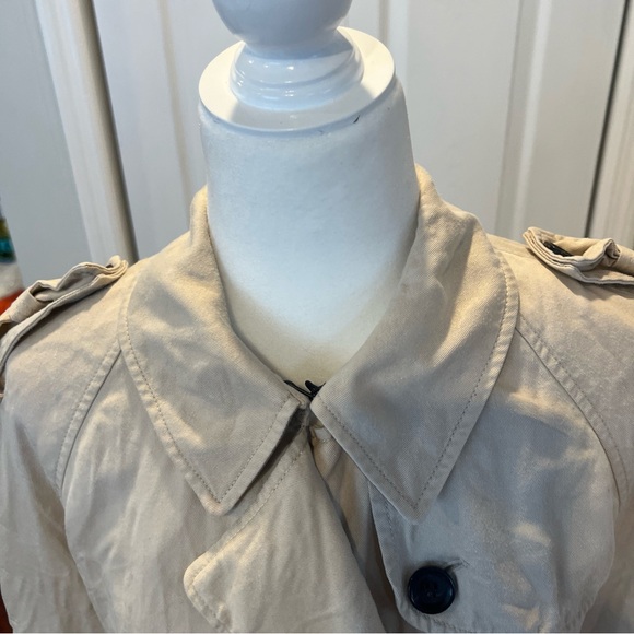 Coach Drapey Trench Coat Size M F29071 - Picture 5 of 16